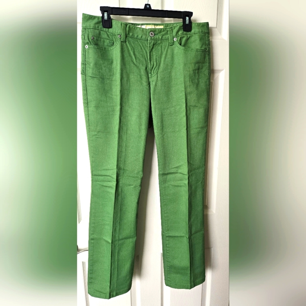 GREEN ANN TAYLOR LOFT ORIGINAL BOOTCUT IN Size 8 NWOT